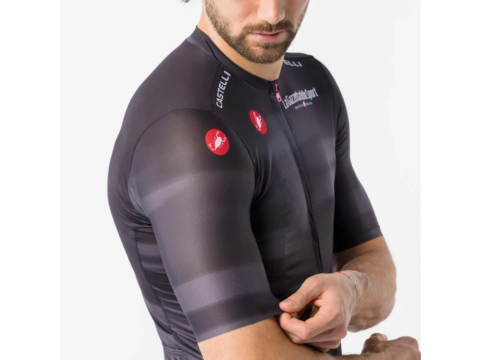 Castelli Giro109 Competizione 4 Herren-Trikot Kurzarm Nero