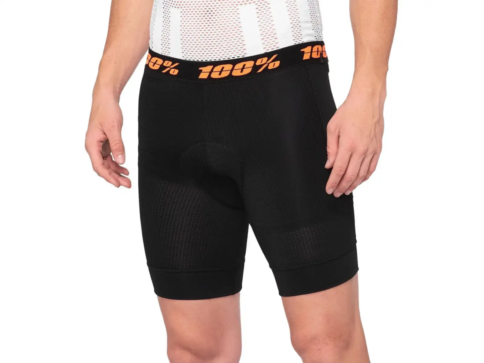 100% Crux Herren Innenfutter Shorts Schwarz