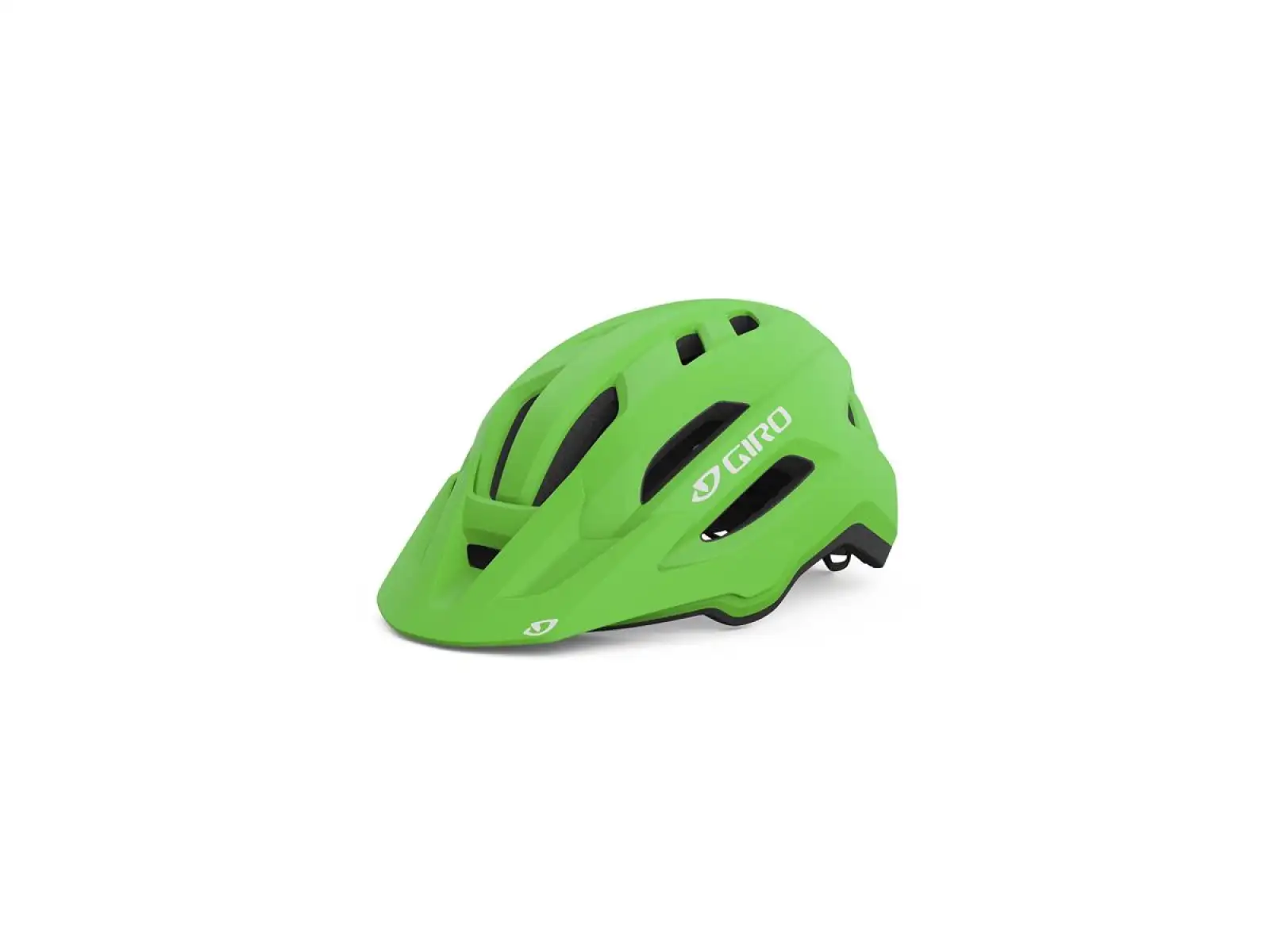 Giro Fixture II Jugend Kinderhelm Matte Bright Green Größe Uni (50–57 cm)