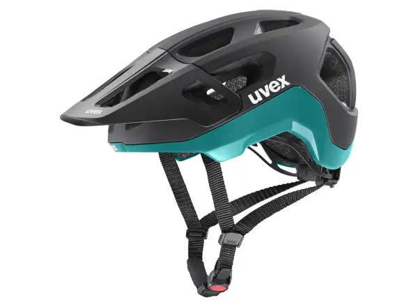 Uvex React Helm Black/Teal Matt