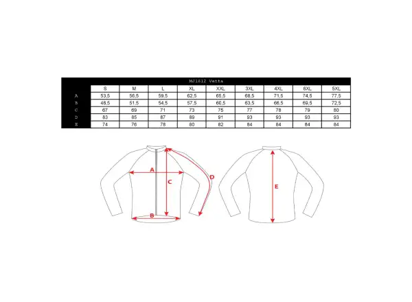 Silvini Vetta Herrenjacke Schwarz/Wolke
