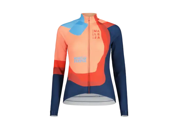 Maloja AmiataM. Damen Langarmtrikot Midnight Rainbow