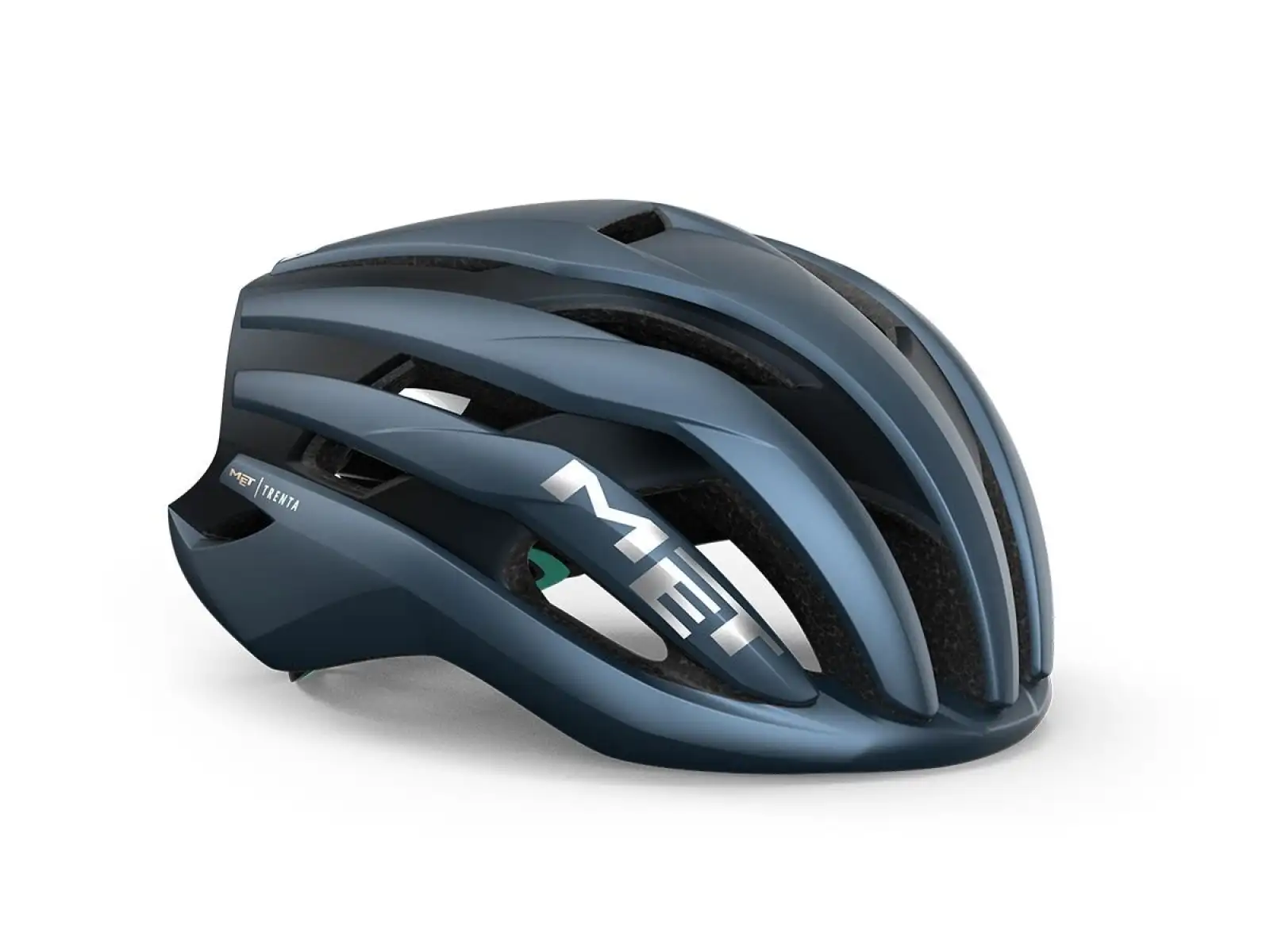 MET Trenta MIPS Fahrradhelm Navy Silber
