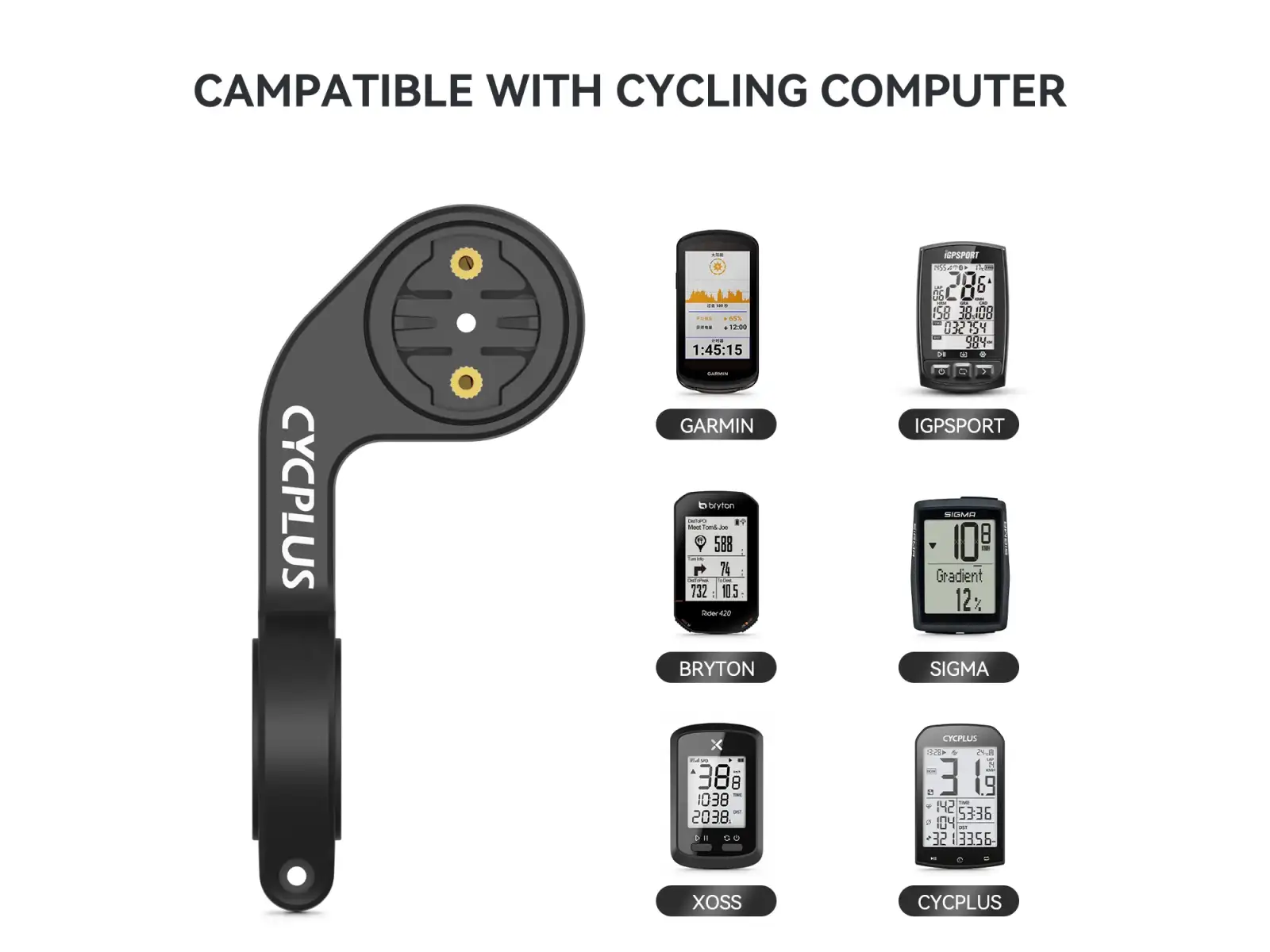 Cycplus Z1 Halter für Fahrradcomputer