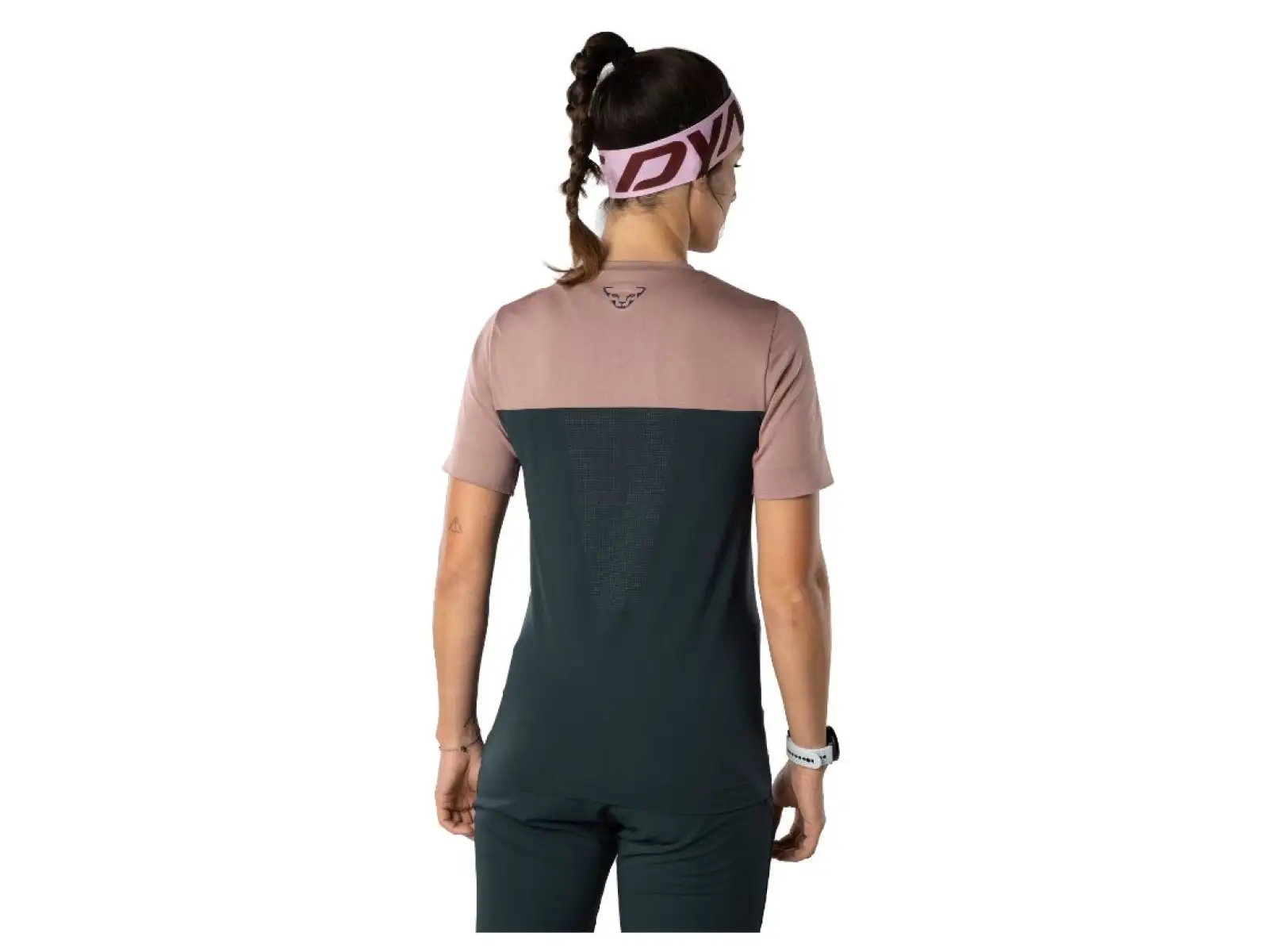 Dynafit Traverse S-TECH Damen T-Shirt Blaubeere/Mokarosa