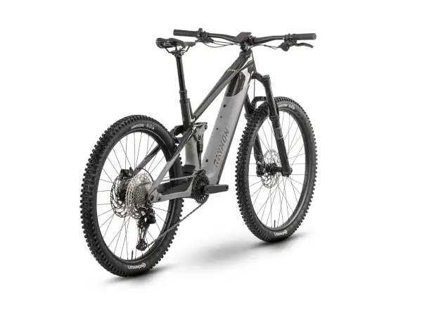 Raymon Tarok E-Bike Grey Sparkle/Carbon/Citron