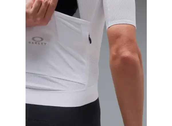 Oakley Endurance Lite Herren Trikot Kurzarm weiß