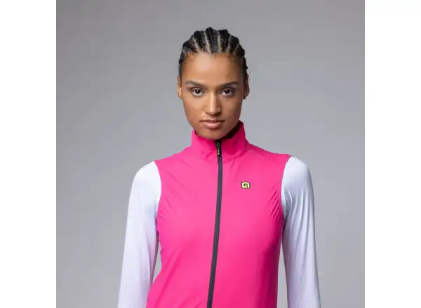 Alé Klimatik Guscio Racing 2.0 Damen Radweste Fuchsia