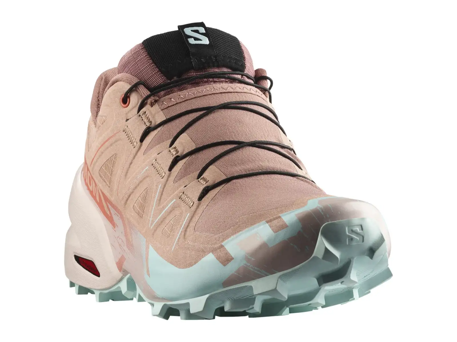 Salomon Speedcross 6 Damen-Laufschuhe Mahogany Rose