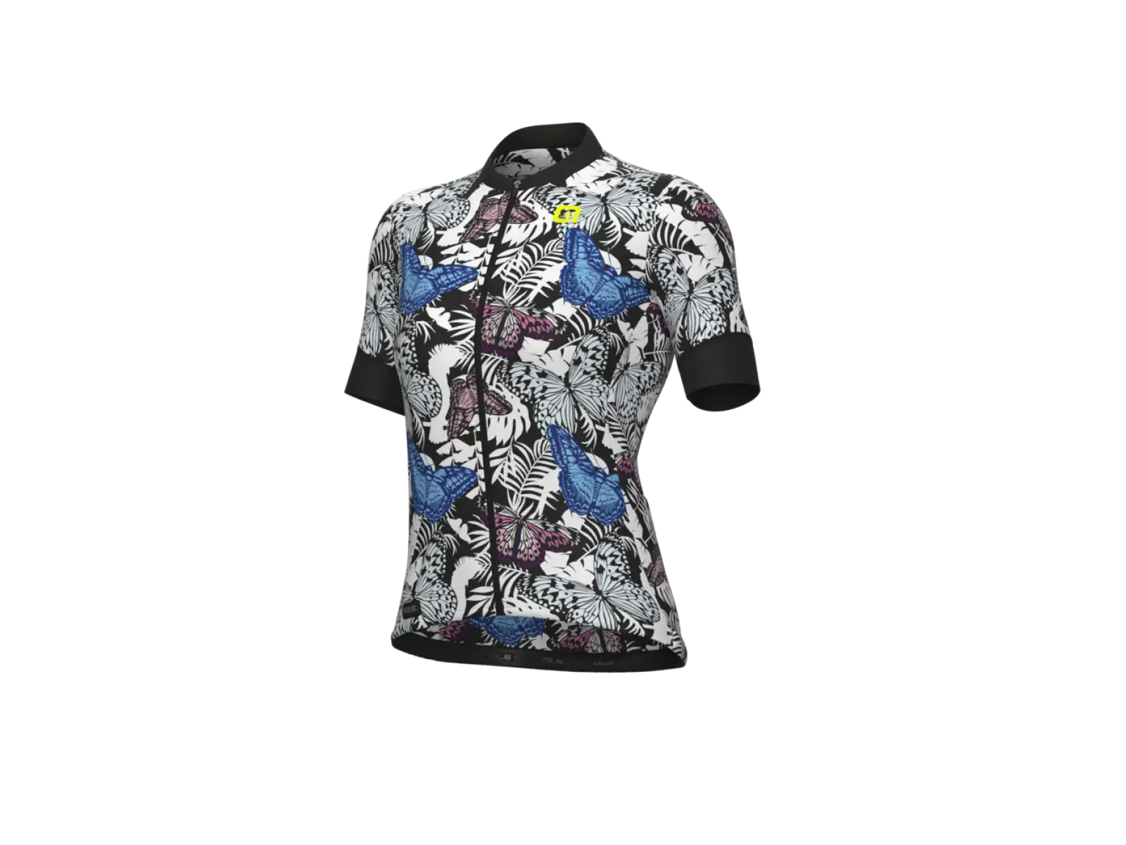 Alé PR-E Vanessa Damen Radtrikot Kurzarm Schwarz