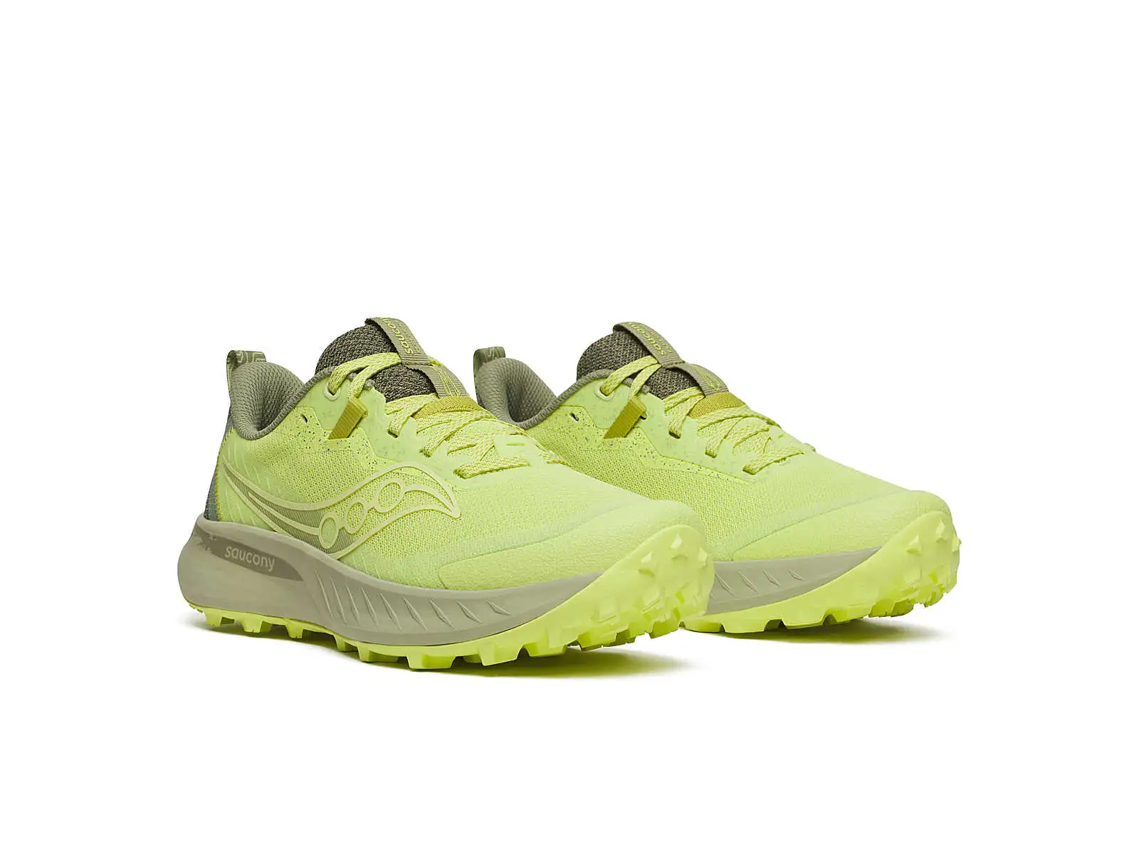 Saucony Peregrine 15 Damen-Laufschuhe Sunny/Hemlock