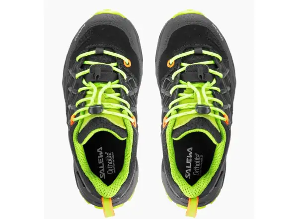 Salewa Wildfire WP Kinder Outdoor-Schuhe Schwarz/Gelb