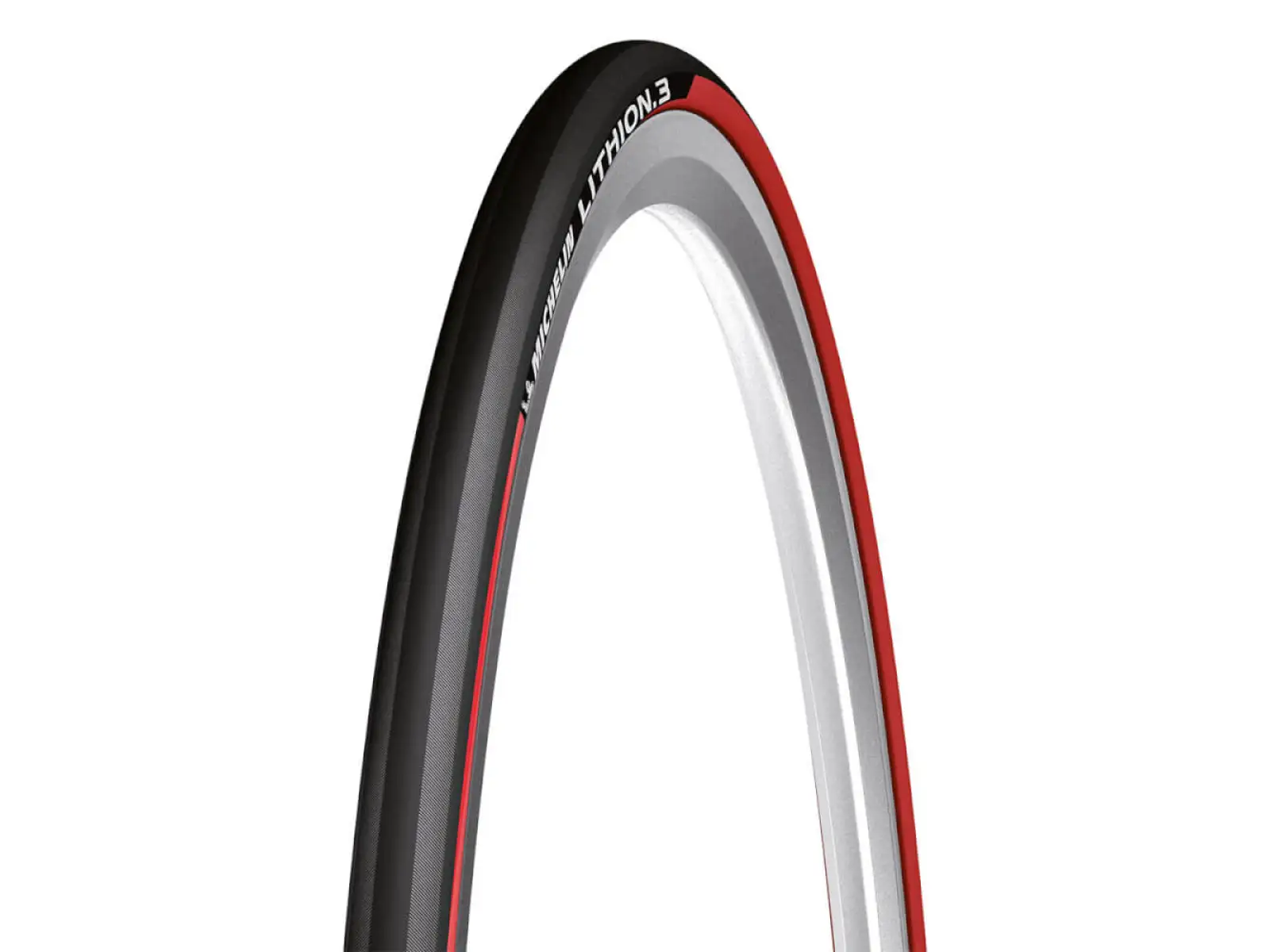 Michelin Lithion.3 TS 25-622 Straßenreifen mit Kevlar in Rot.