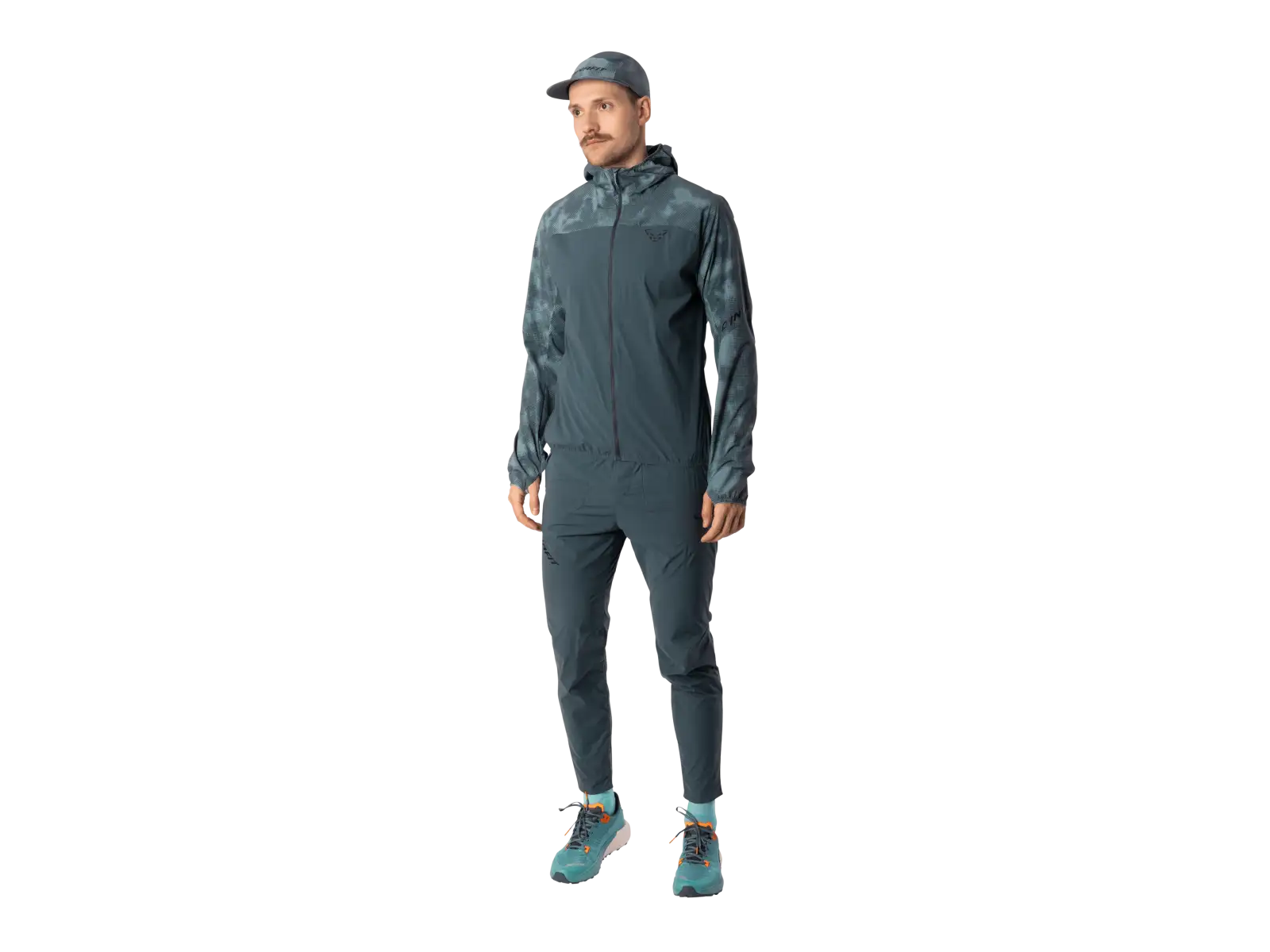 Dynafit Trail Reflective Wind Herren Laufjacke Cinder
