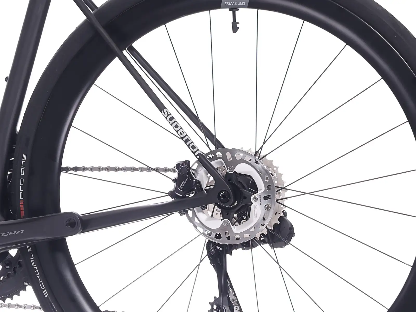 Superior RR 9.8 Rennrad Matte Carbon / White