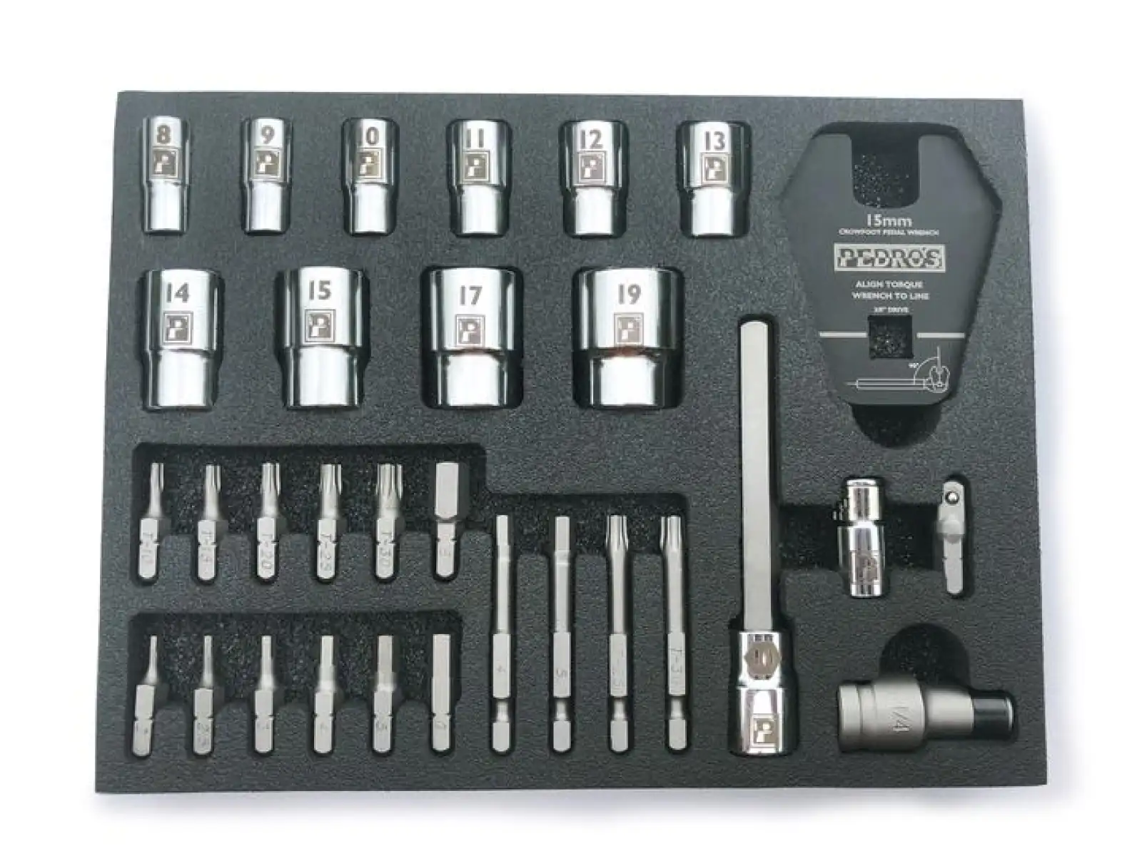 Pedros Pro Set mit 31 Bits.
