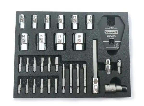 Pedros Pro Set mit 31 Bits.