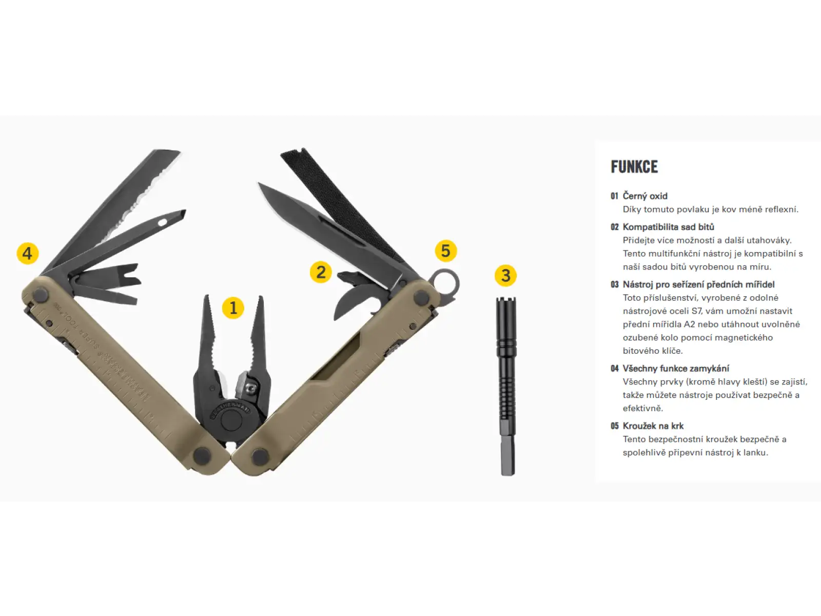 Leatherman Super Tool 300M Multitool - Coyote Tan