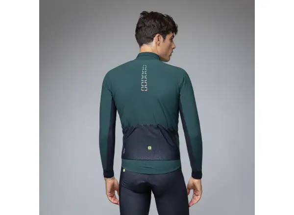 Alé R-EV1 Thermo Shield Herren Winter-Fahrradjacke Bottle Green