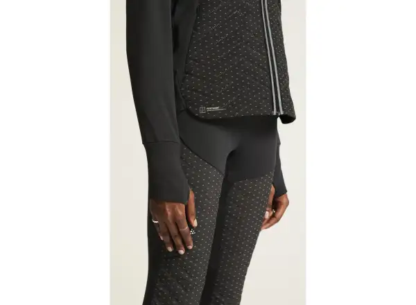 Craft ADV SubZ Lumen Damen Laufjacke schwarz