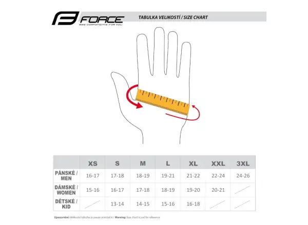 Force Sport kurze Handschuhe grau/gelb