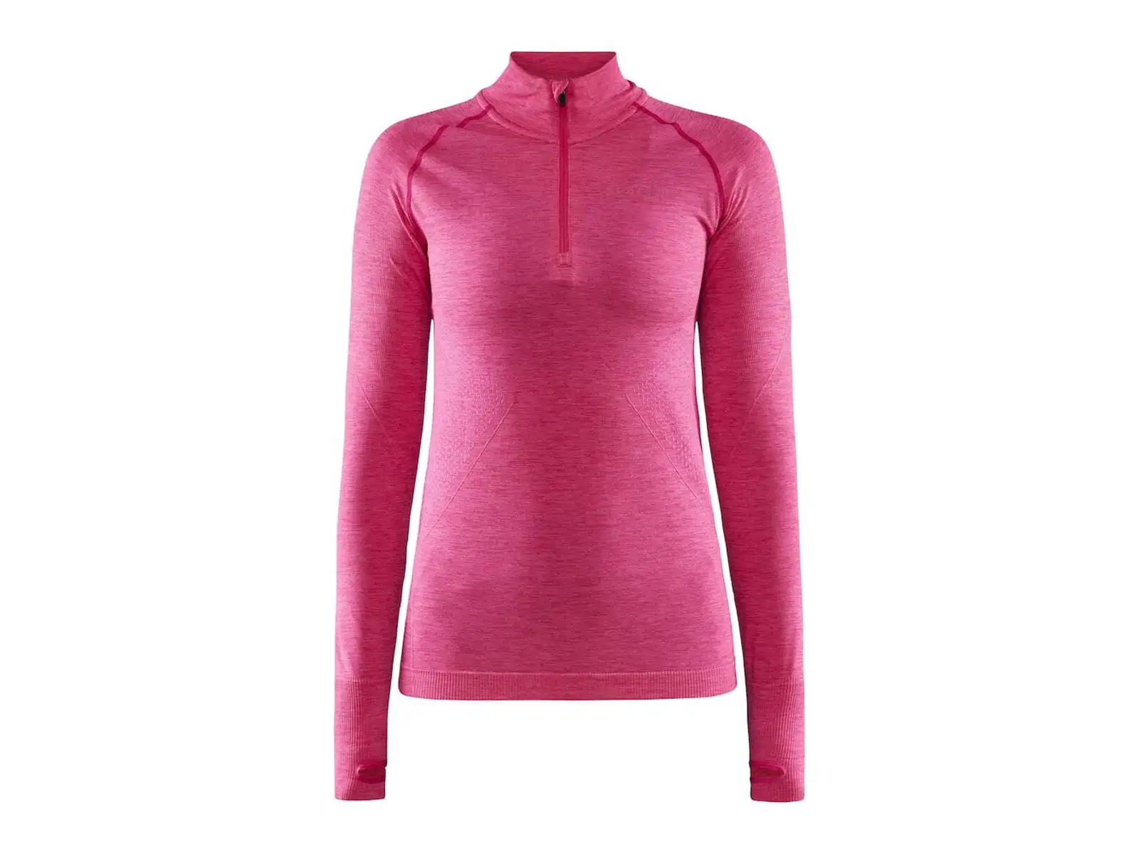 Craft CORE Dry Active Comfort Zip Damen Langarmshirt Rosa