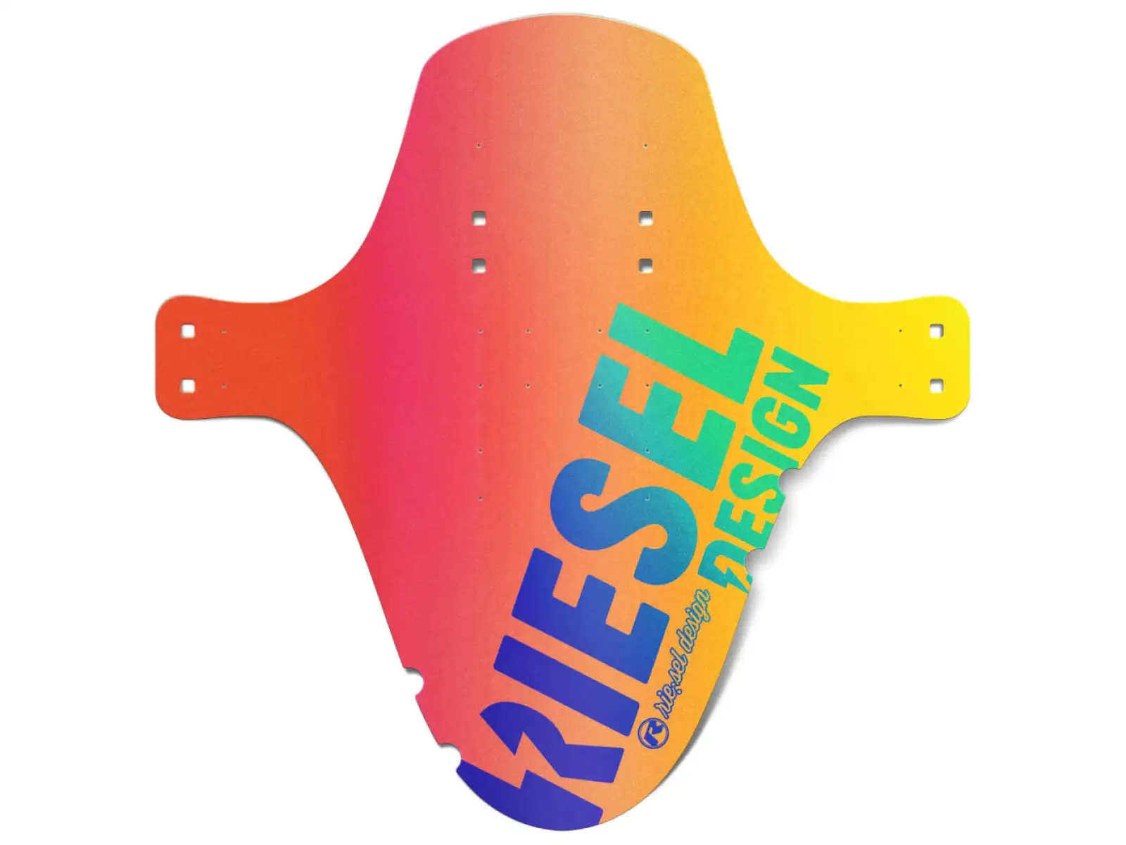 Rie:sel Design Kol:oss vorderer Mini-Schutzblech Flipflop Rot/Gold