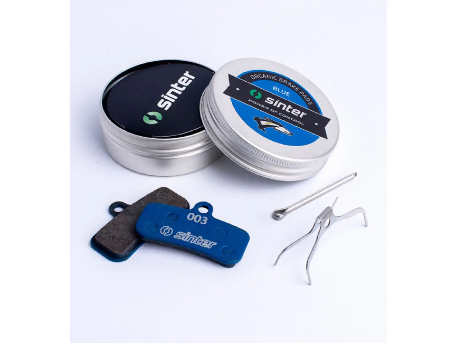Sinter Shimano D Typ Bremsbeläge Polymer Blau.