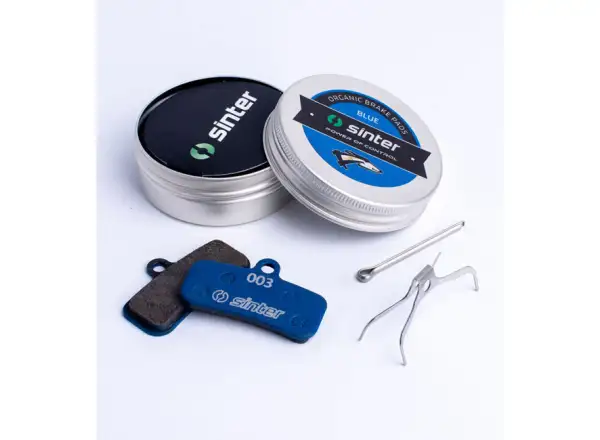 Sinter Shimano D Typ Bremsbeläge Polymer Blau.