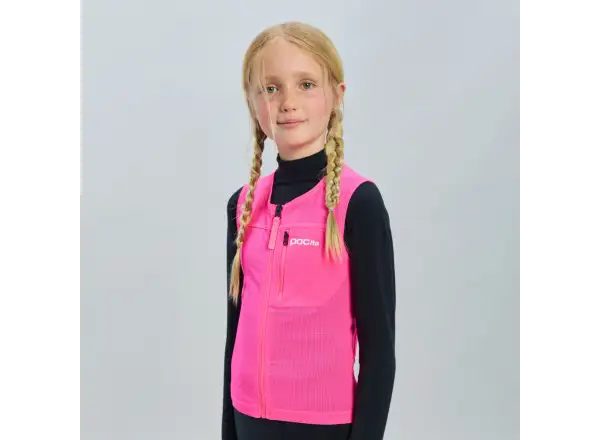 POC POCito VPD Air Vest Rückenschutz Fluoreszierendes rosa