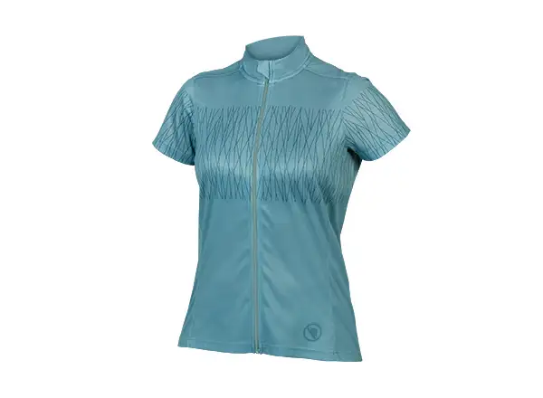 Endura Hummvee Ray Damen-Trikot kurzarm Moos