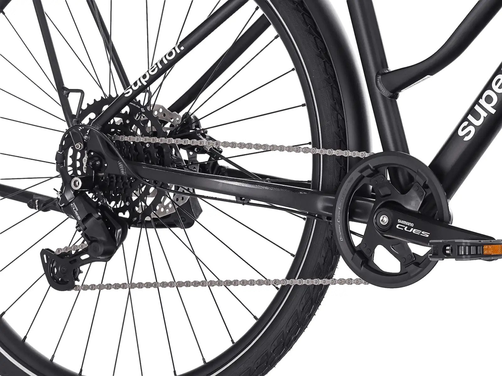 Superior Blox 6.4 T MS Stadtfahrrad mattschwarz