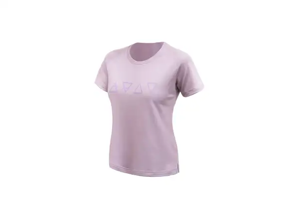 Sensor Merino Blend Elements Damen T-Shirt Kurzarm Mystic Violet