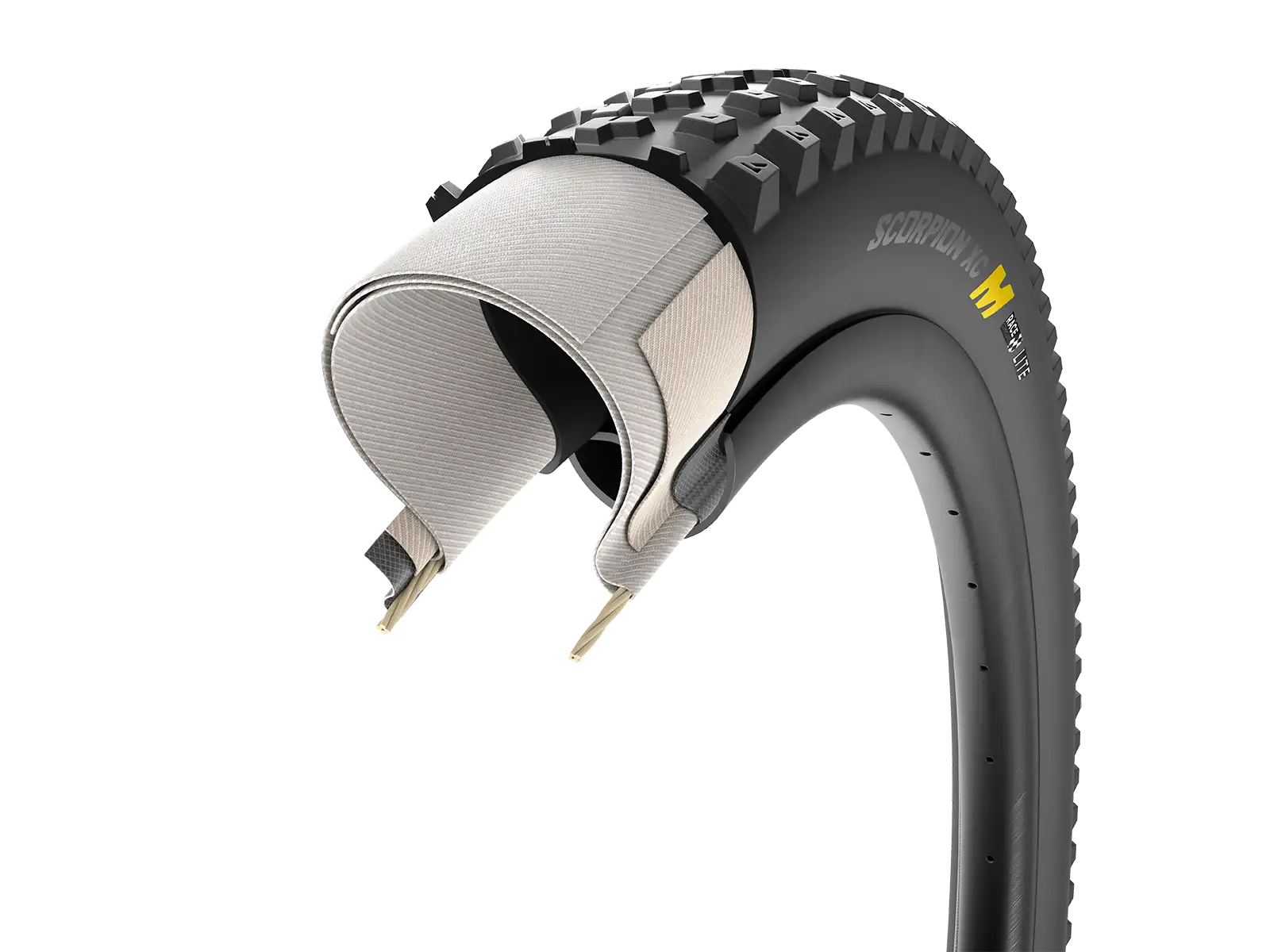 Pirelli Scorpion XC M Team Edition Lite 29x2,4" Reifen Kevlar Silber