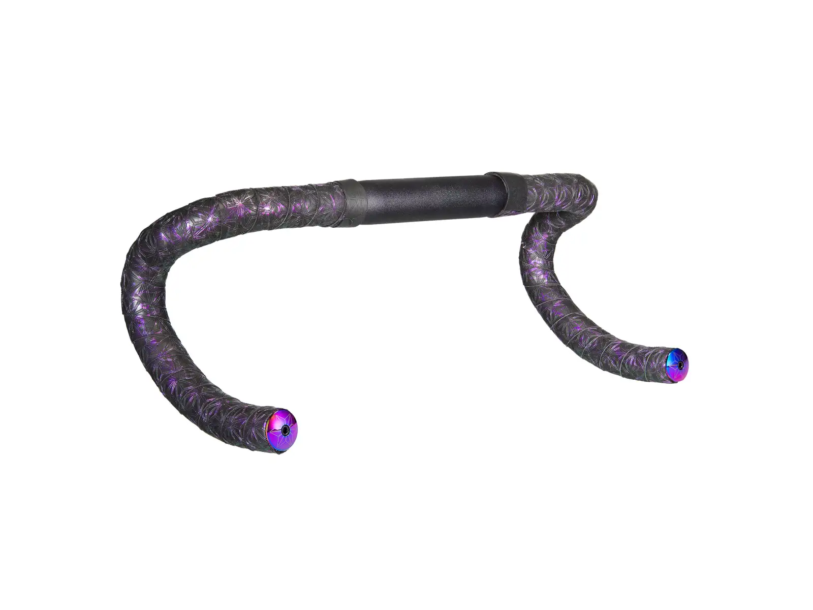 Supacaz Super Sticky Kush Splat Lenkerband Oil Slick/Oil Slick plugs