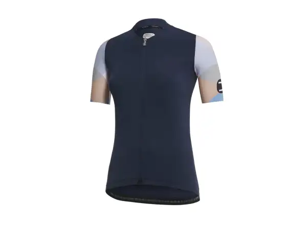 Dotout Path Damen Kurzarmtrikot blau