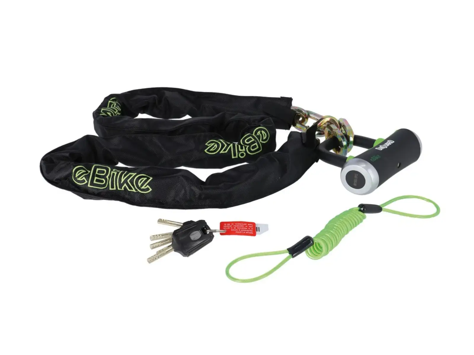 Onguard Mastiff eBike 8019EL Kette 1800x10 mm, Boxer Bügelschloss