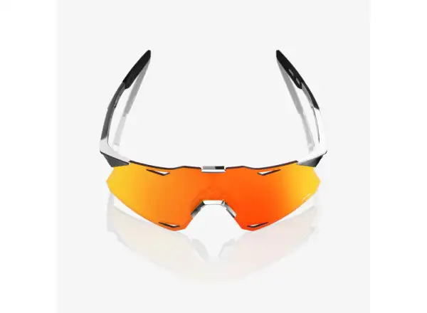 100% Hypercraft Brille Black Chrome/HiPER Red Mirror