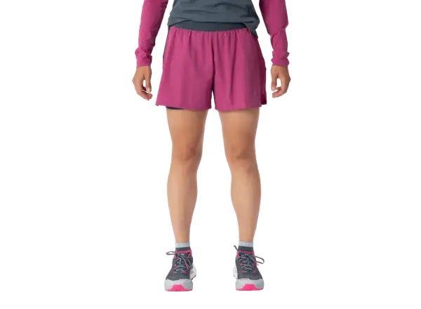 Dynafit Alpine Pro 2in1 Damen Laufshorts Magenta