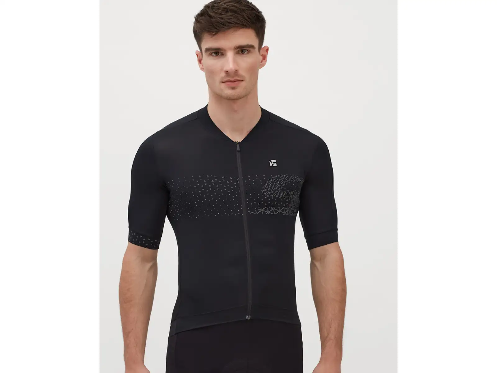 Silvini Ansino Herren Kurzarmtrikot schwarz/weiß