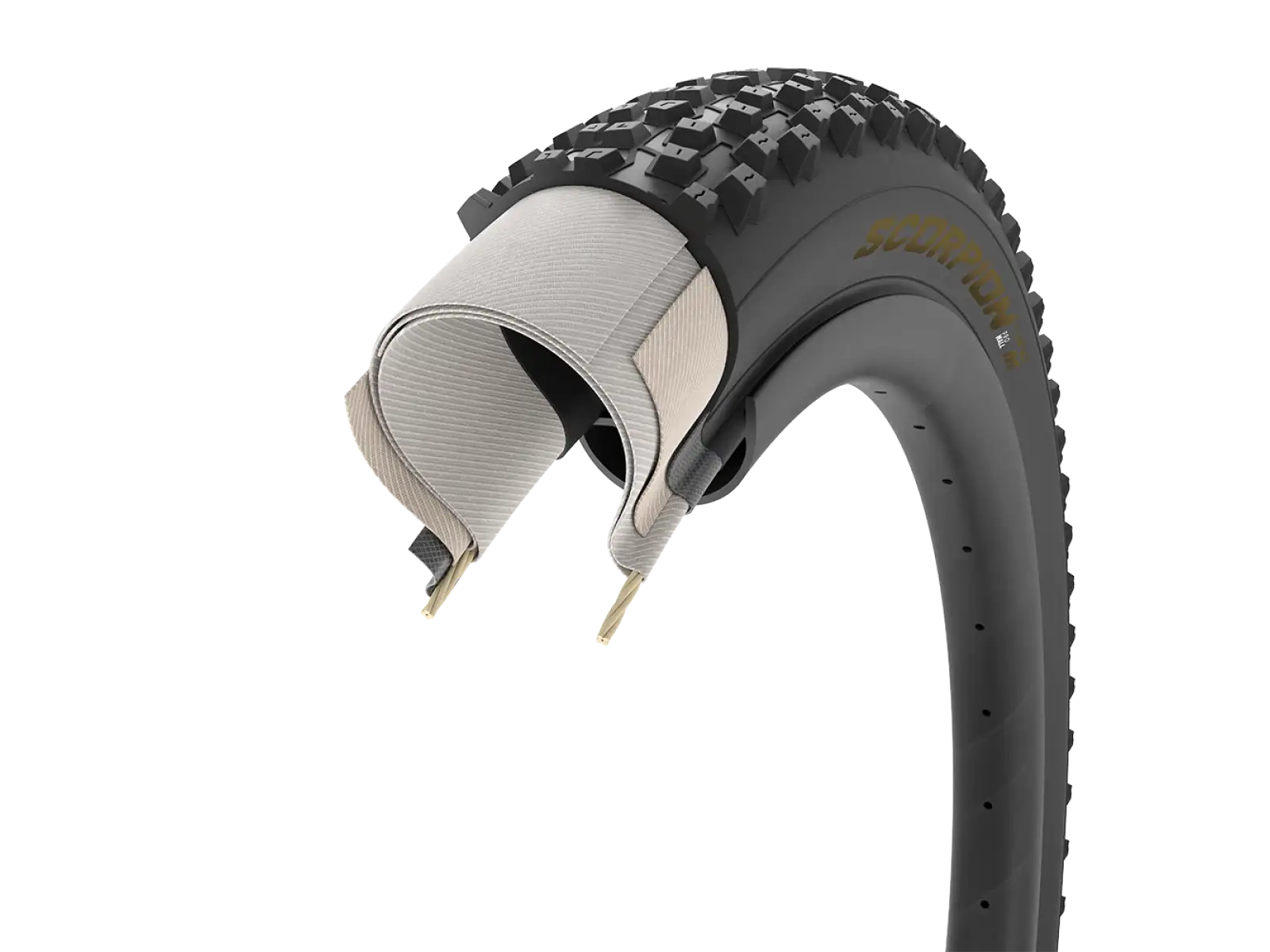 Pirelli Scorpion XC M Farbedition 29x2,4" Reifen mit Kevlar gold