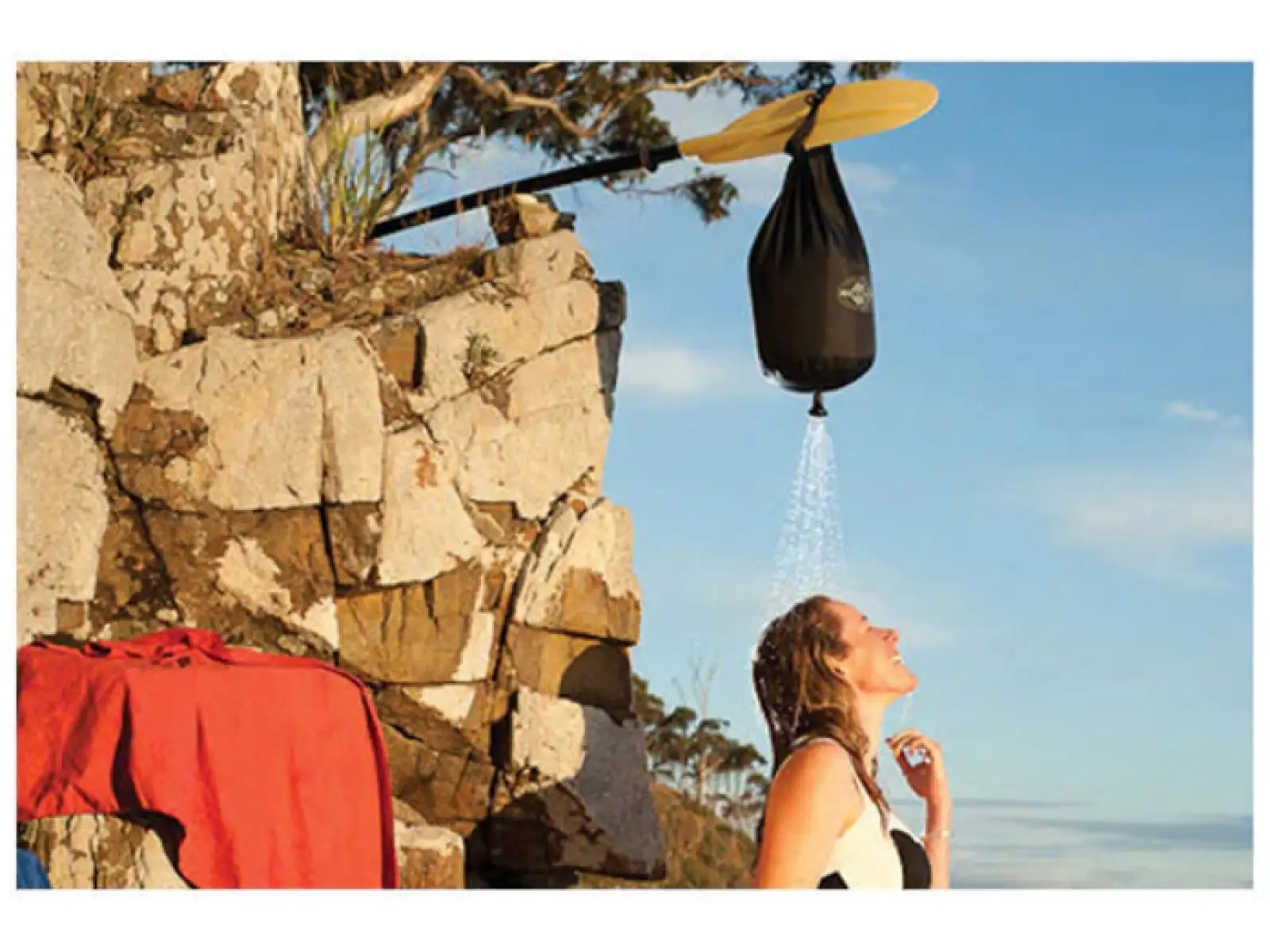 Sea to Summit Pocket Shower tragbare Dusche 10 l