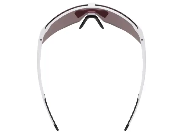 Uvex Pace Stage Colorvision Brille White Matt/Mirror Green