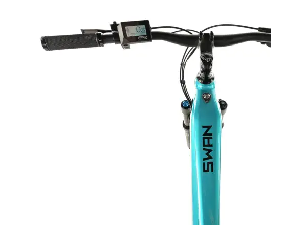 Leader Fox Swan 27,5 Herren-E-Mountainbike türkis