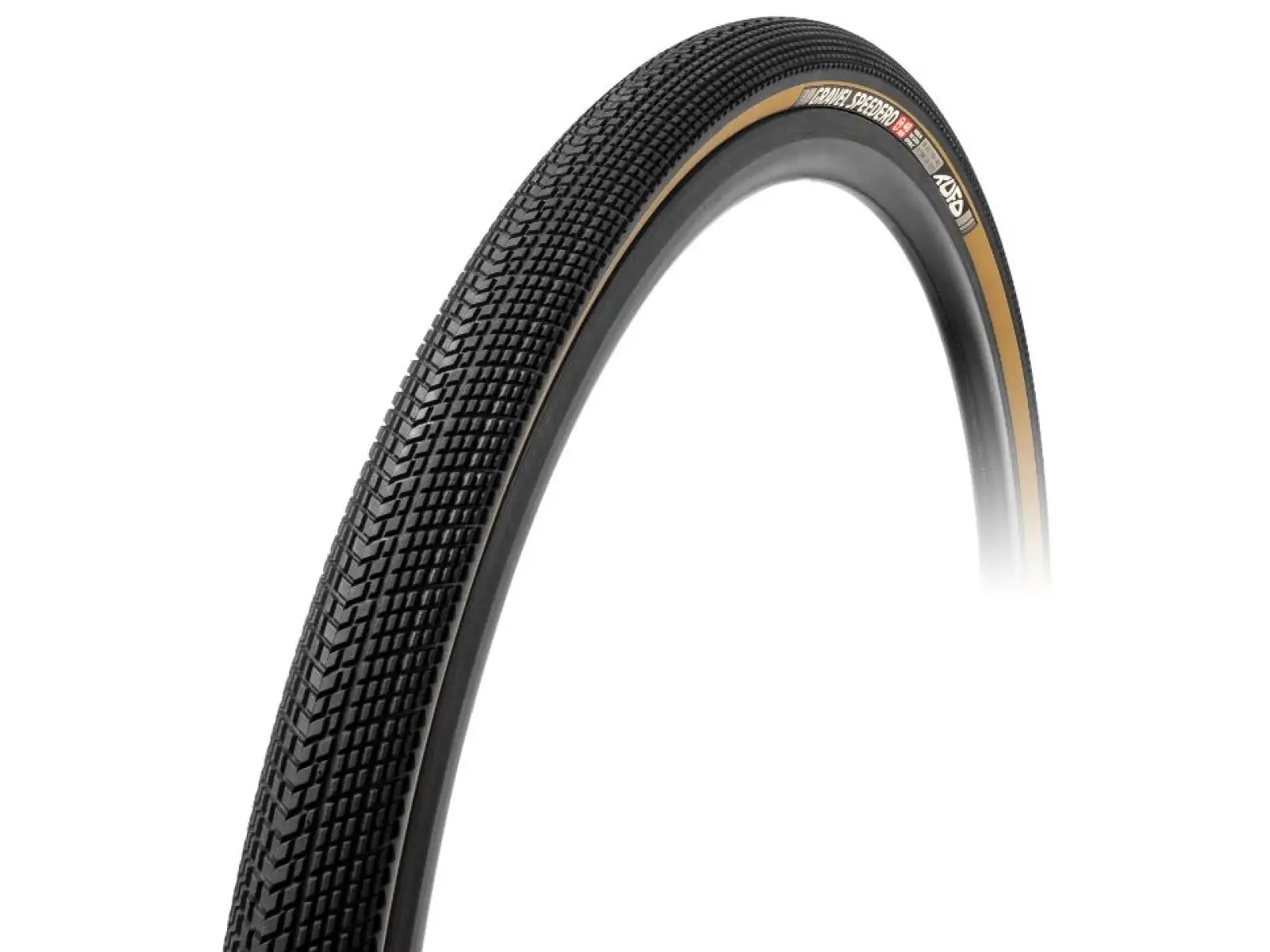 Tufo Gravel Speedero Trekkingreifen 700x44C Tubeless schwarz/beige