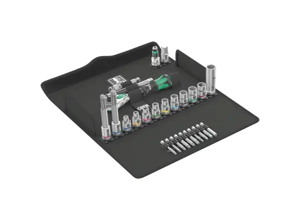 Wera Bicycle Set 7 Zyklop Speed 3/8" Ratschensatz 27 Teile