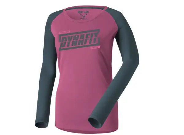 Dynafit 24/7 Damen Langarmshirt Magenta