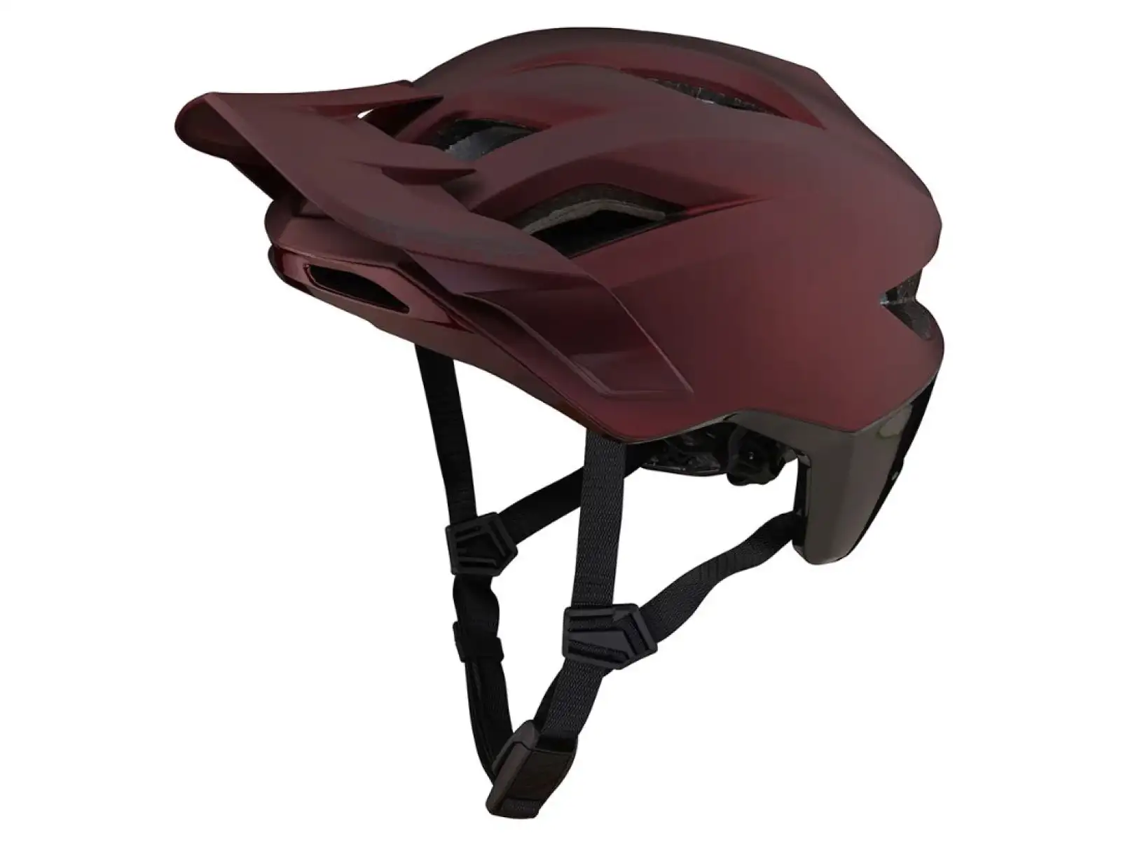 Troy Lee Designs Flowline SE MIPS Helm Radian Burgundy/Charcoal