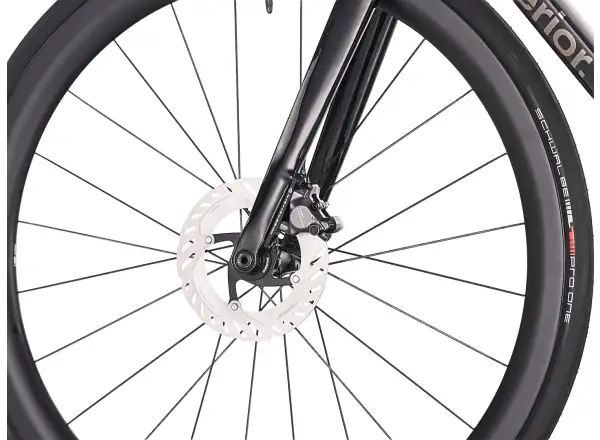 Superior RR 9.8 Rennrad Gloss Chrome Silver/Black Metallic