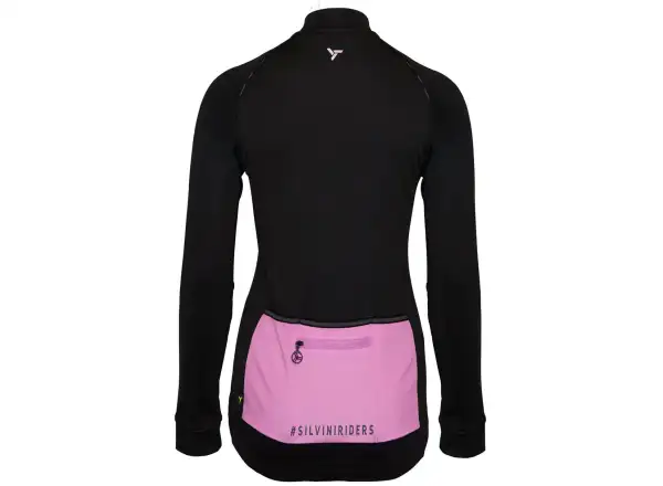 Silvini Leverona Damen Trikot Langarm Black/Blush